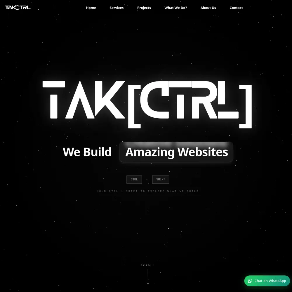TAKCTRL website preview